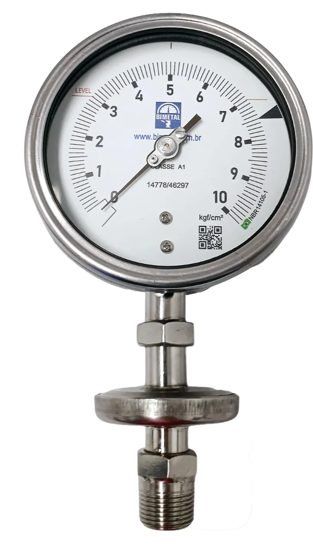 Manômetro com mini selo acoplado - CELPEZ